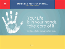 Tablet Screenshot of monicapirola.com